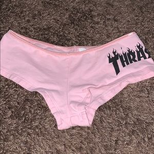 pink thrasher underwear